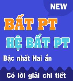Bất PT - Hệ Bất PT Bậc nhất hai ẩn (CTST)